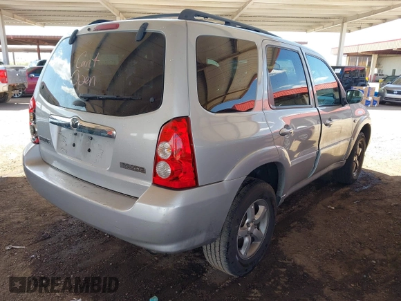 2005 Mazda Tribute S with VIN 4F2YZ06155KM61960, listed as a IAAI auction lot 42069266 with 192,284 mi miles and . Bid and sale history available at carsss.com. Image 4.