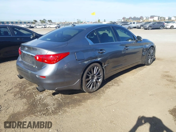 2017 Infiniti Q50 Red Sport 400 с VIN JN1FV7AP6HM851095, выставлен на аукционе IAAI как лот 41273599 с пробегом 59 729 миль миль и . История ставок и продаж доступна на DreamBid. Изображение 4.