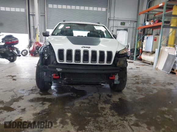 2016 Jeep Cherokee Trailhawk z VIN 1C4PJMBS6GW242123, wystawiony jako IAAI lot #41156712 z przebiegiem 136 596 mil mil oraz . Historia ofert i sprzedaży dostępna na DreamBid. Obrazek 6.