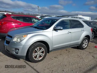 2012 Chevrolet Equinox LTZ with VIN 2GNFLGEK7C6121552, listed as a IAAI auction lot 41644345 with 203,702 mi miles. Bid and sale history available at carsss.com. Image 2.