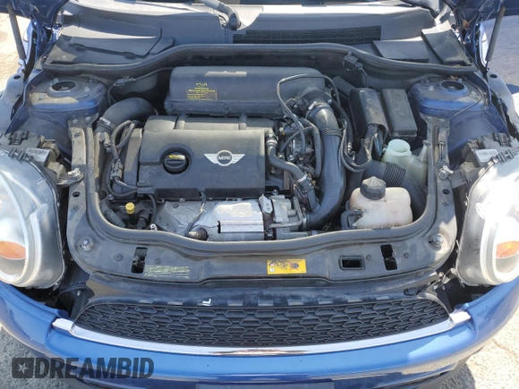 2013 MINI Hardtop S with VIN WMWSV3C53DT391200, listed as a Copart auction lot 59903365 with 48,654 mi miles and Salvage title. Bid and sale history available at DreamBid. Image 11.