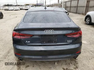 2018 Audi A5 Sportback Premium with VIN WAUDNCF52JA016930, listed as a Copart auction lot 65779724 with 66,070 mi miles and Salvage Title. Bid and sale history available at carsss.com. Image 6.