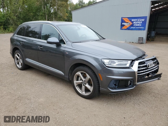 2018 Audi Q7 z VIN WA1MAAF71JD049558, wystawiony jako Copart lot #69534294 z przebiegiem 42 570 mil mil oraz Szkoda całkowita • Salvage title. Historia ofert i sprzedaży dostępna na DreamBid. Obrazek 4.