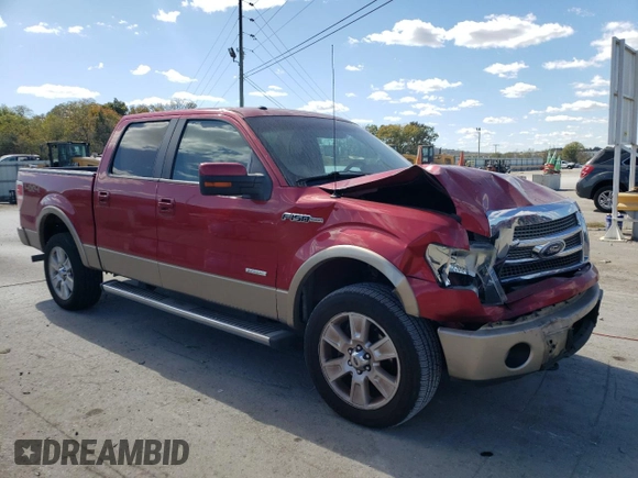 2011 Ford F-150 XLT with VIN 1FTFW1ET8BFA57368, listed as a Copart auction lot 75399924 with 185,957 mi miles and Salvage Title. Bid and sale history available at carsss.com. Image 4.