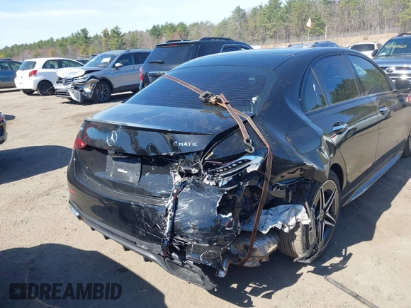 2023 Mercedes-Benz C 300 with VIN W1KAF4HB3PR104736, listed as a IAAI auction lot 42047876 with 17,018 mi miles and . Bid and sale history available at DreamBid. Image 16.