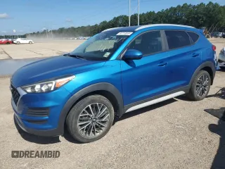 2019 Hyundai Tucson Limited with VIN KM8J33AL9KU988019, listed as a Copart auction lot 64713855 with 53,374 mi miles and Salvage title. Bid and sale history available at DreamBid. Image 1.