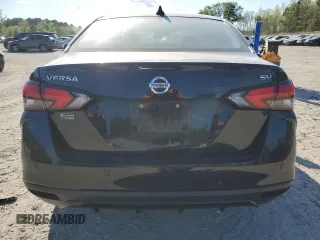 2021 Nissan Versa SV with VIN 3N1CN8EV9ML873386, listed as a Copart auction lot 53281305 with 61,140 mi miles and Salvage Title. Bid and sale history available at DreamBid. Image 6.