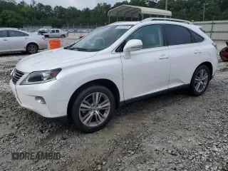 2015 Lexus RX 350 z VIN 2T2ZK1BA2FC170383, wystawiony jako Copart lot #58497935 z przebiegiem 127 703 mil mil oraz Szkoda całkowita • Salvage title. Historia ofert i sprzedaży dostępna na DreamBid. Obrazek 1.