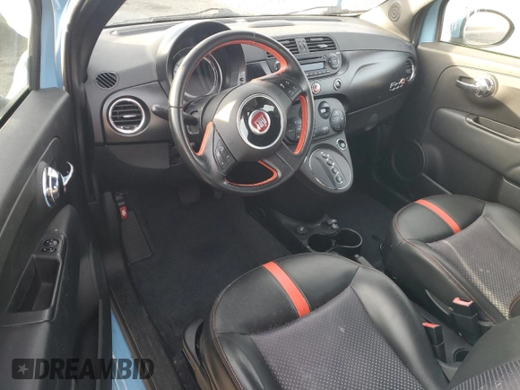 2015 FIAT 500e с VIN 3C3CFFGE4FT603419, выставлен на аукционе Copart как лот 85686474 с пробегом Не указан миль и Списание • Salvage title. История ставок и продаж доступна на DreamBid. Изображение 8.
