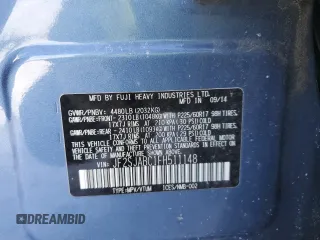 2015 Subaru Forester 2.5i with VIN JF2SJABC1FH511148, listed as a Copart auction lot 44065185 with 127,632 mi miles and Non repairable. Bid and sale history available at DreamBid. Image 14.