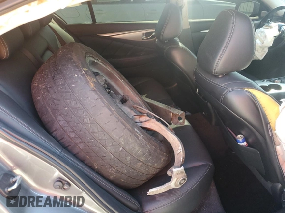 2021 Infiniti Q50 Luxe z VIN JN1EV7BP9MM702393, wystawiony jako Copart lot #55687435 z przebiegiem Nie podano mil oraz Czysty tytuł • Clean title. Historia ofert i sprzedaży dostępna na DreamBid. Obrazek 10.