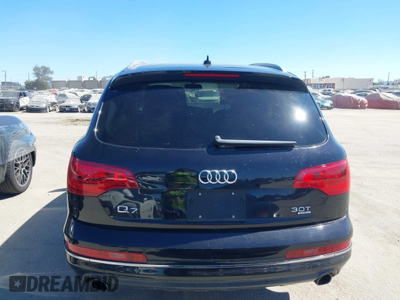 2014 Audi Q7 Premium Plus with VIN WA1LGAFEXED014547, listed as a IAAI auction lot 42639055 with 158,057 mi miles and . Bid and sale history available at DreamBid. Image 16.