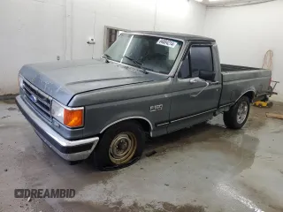 1989 Ford F-150 with VIN 1FTDF15Y2KLB34644, listed as a Copart auction lot 84004214 with 62,751 mi miles and Salvage Title. Bid and sale history available at carsss.com. Image 1.