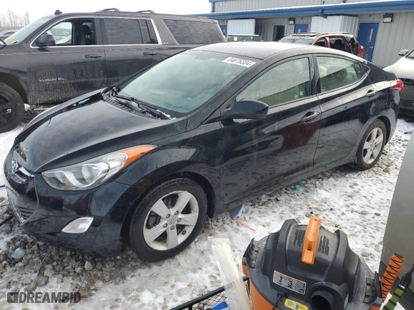 2013 Hyundai Elantra GLS PZEV with VIN 5NPDH4AE9DH219687, listed as a Copart auction lot 84676304 with 90,810 mi miles and Clean Title. Bid and sale history available at carsss.com. Image 1.