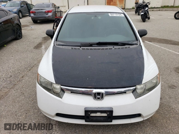2006 Honda Civic z VIN 1HGFA16236L138730, wystawiony jako Copart lot #55713124 z przebiegiem 260 169 mil mil oraz Czysty tytuł • Clean title. Historia ofert i sprzedaży dostępna na DreamBid. Obrazek 5.