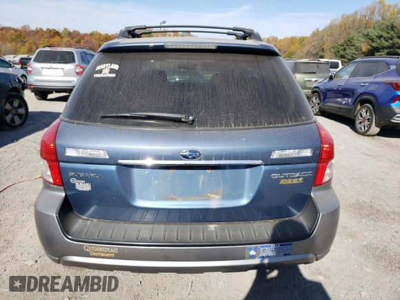 2009 Subaru Outback Ltd with VIN 4S4BP66C497331737, listed as a Copart auction lot 78360184 with 171,941 mi miles and Salvage Title. Bid and sale history available at carsss.com. Image 6.