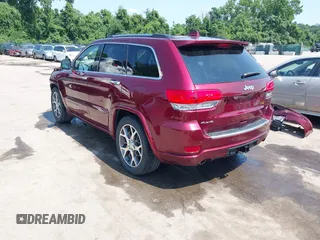 2019 Jeep Grand Cherokee High Altitude with VIN 1C4RJFCG3KC699948, listed as a IAAI auction lot 42681467 with 40,932 mi miles and . Bid and sale history available at DreamBid. Image 3.