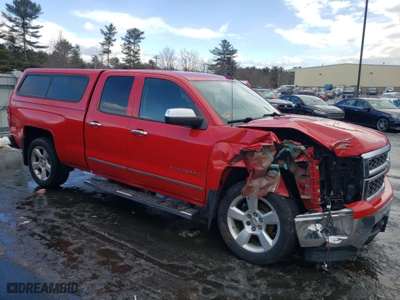 2015 Chevrolet Silverado 1500 LS with VIN 1GCVKPEC5FZ290266, listed as a Copart auction lot 44140405 with 140,890 mi miles and Salvage Title. Bid and sale history available at carsss.com. Image 4.