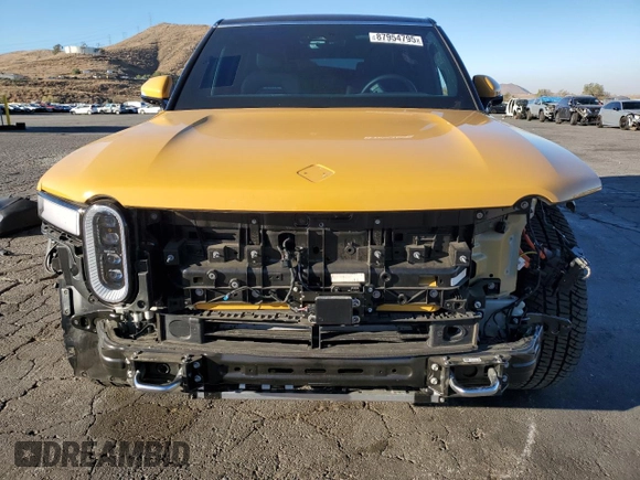 2023 Rivian R1S Launch Edition with VIN 7PDSGABL3PN007354, listed as a Copart auction lot 87954795 with 13,158 mi miles and Salvage Title. Bid and sale history available at carsss.com. Image 5.
