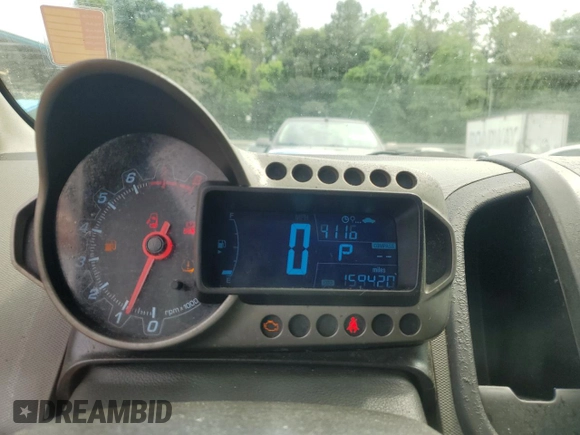 2013 Chevrolet Sonic LS with VIN 1G1JA6SH9D4161803, listed as a Copart auction lot 53885575 with 159,420 mi miles and Clean title. Bid and sale history available at DreamBid. Image 9.