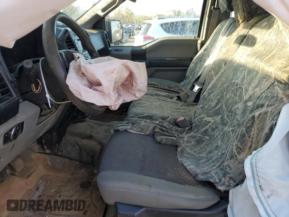 2018 Ford F-150 XL with VIN 1FTEX1EB3JFD18291, listed as a Copart auction lot 53723435 with 0 mi miles and Salvage Title. Bid and sale history available at carsss.com. Image 7.
