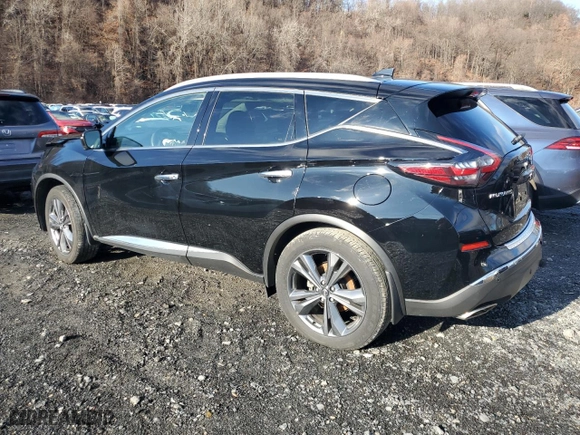 2023 Nissan Murano Platinum with VIN 5N1AZ2DS3PC138539, listed as a Copart auction lot 85485824 with 19,113 mi miles and Salvage Title. Bid and sale history available at carsss.com. Image 2.