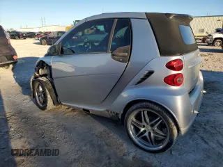 2009 Smart fortwo Passion z VIN WMEEK31X19K281791, wystawiony jako Copart lot #81420034 z przebiegiem 72 965 mil mil oraz Szkoda całkowita • Salvage title. Historia ofert i sprzedaży dostępna na DreamBid. Obrazek 2.