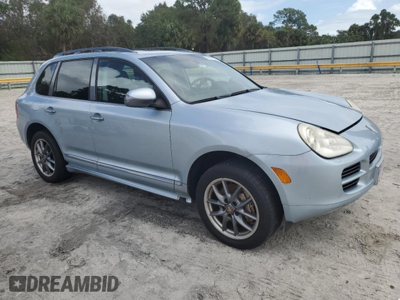 2006 Porsche Cayenne S with VIN WP1AB29P76LA69459, listed as a Copart auction lot 78107984 with 177,800 mi miles and Salvage Title. Bid and sale history available at carsss.com. Image 4.