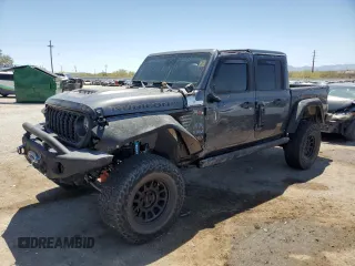 2020 Jeep Gladiator Mojave z VIN 1C6JJTEG5LL203629, wystawiony jako Copart lot #53933505 z przebiegiem 53 023 mil mil oraz Szkoda całkowita • Salvage title. Historia ofert i sprzedaży dostępna na DreamBid. Obrazek 1.