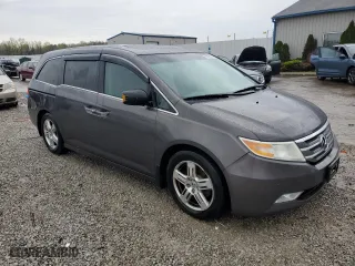 2013 Honda Odyssey Touring with VIN 5FNRL5H97DB058225, listed as a Copart auction lot 51679275 with 150,755 mi miles and Salvage Title. Bid and sale history available at carsss.com. Image 4.