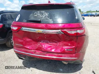 2018 Chevrolet Traverse Premier with VIN 1GNERKKW6JJ173579, listed as a IAAI auction lot 39725683 with 63,682 mi miles. Bid and sale history available at carsss.com. Image 6.