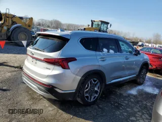 2022 Hyundai Santa Fe Hybrid Limited with VIN KM8S5DA11NU043234, listed as a Copart auction lot 83294944 with 35,405 mi miles and Salvage Title. Bid and sale history available at carsss.com. Image 3.
