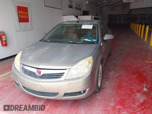 2008 Saturn Aura XR with VIN 1G8ZV57758F121022, listed as a IAAI auction lot 42132638 with 199,907 mi miles. Bid and sale history available at carsss.com. Image 6.