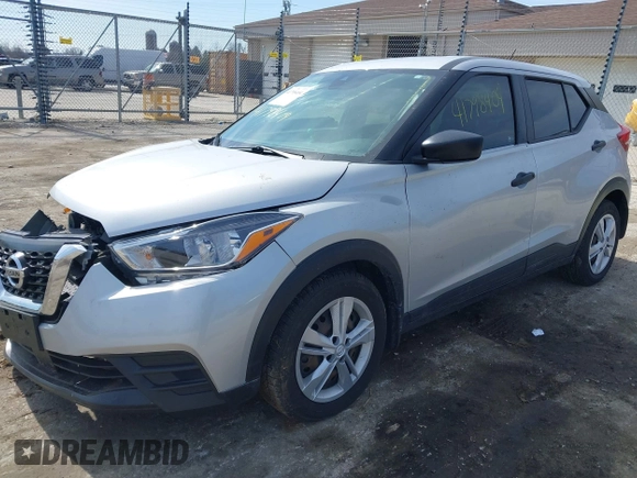 2020 Nissan Kicks S with VIN 3N1CP5BV5LL527783, listed as a IAAI auction lot 41798404 with 53,834 mi miles and . Bid and sale history available at DreamBid. Image 17.