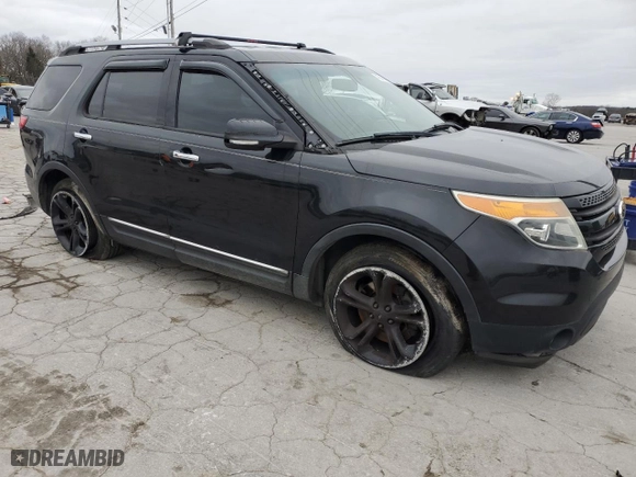 2015 Ford Explorer Limited with VIN 1FM5K7F87FGA15340, listed as a Copart auction lot 48040445 with 255,836 mi miles and Salvage Title. Bid and sale history available at carsss.com. Image 4.