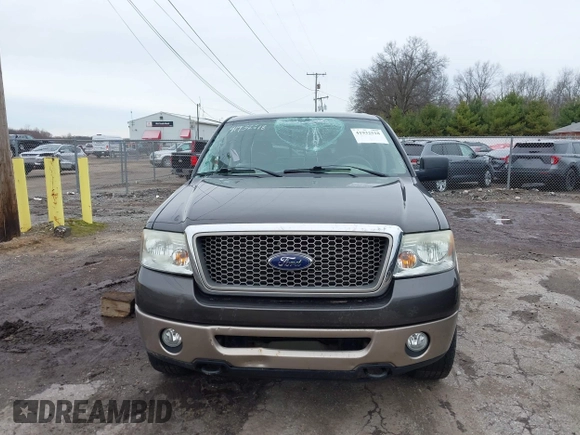 2006 Ford F-150 XLT with VIN 1FTPW14536FA23917, listed as a IAAI auction lot 41932518 with Not Provided miles and . Bid and sale history available at carsss.com. Image 6.