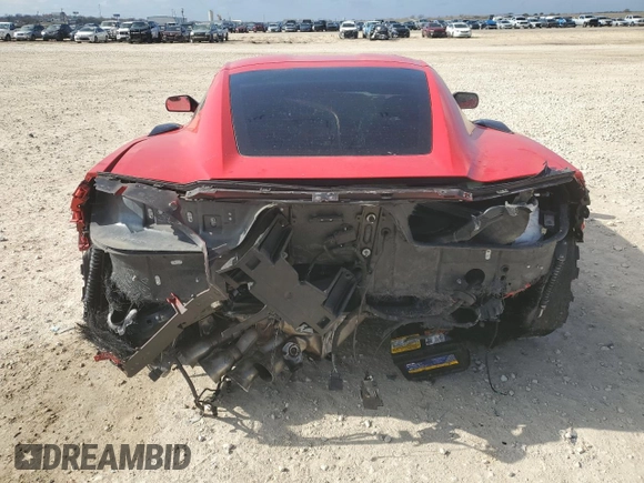 2015 Chevrolet Corvette Z06 2LZ with VIN 1G1YR2D62F5602468, listed as a Copart auction lot 46806205 with 44,169 mi miles and Salvage Title. Bid and sale history available at carsss.com. Image 6.