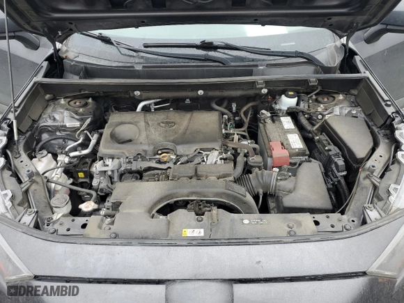2019 Toyota RAV4 LE with VIN 2T3F1RFV9KW044589, listed as a Copart auction lot 45547645 with 87,569 mi miles and Salvage Title. Bid and sale history available at carsss.com. Image 12.