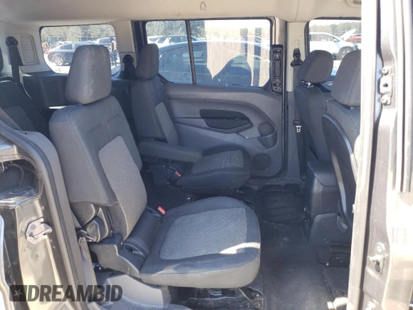 2021 Ford Transit Connect XL with VIN NM0GS9E29M1483542, listed as a Copart auction lot 44517225 with 81,500 mi miles and Salvage title. Bid and sale history available at DreamBid. Image 11.
