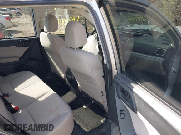 2016 Subaru Forester 2.5i Premium with VIN JF2SJADC8GH408467, listed as a IAAI auction lot 41910013 with 172,050 mi miles. Bid and sale history available at carsss.com. Image 8.