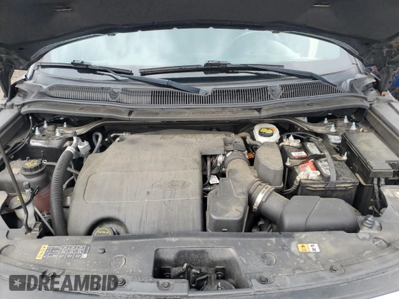 2017 Ford Explorer XLT with VIN 1FM5K7D85HGB28256, listed as a Copart auction lot 61349915 with 87,560 mi miles and Salvage title. Bid and sale history available at DreamBid. Image 12.