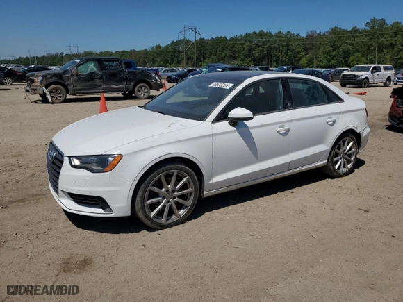 2016 Audi A3 1.8T Premium with VIN WAUA7GFF1G1075781, listed as a Copart auction lot 73407244 with 97,346 mi miles and Salvage Title. Bid and sale history available at carsss.com. Image 1.