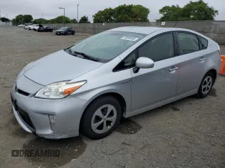 2015 Toyota Prius Four z VIN JTDKN3DU3F0480391, wystawiony jako Copart lot #59205665 z przebiegiem 137 014 mil mil oraz Szkoda całkowita • Salvage title. Historia ofert i sprzedaży dostępna na DreamBid. Obrazek 1.