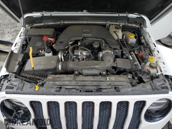 2021 Jeep Wrangler Unlimited Sahara with VIN 1C4HJXEG1MW504154, listed as a Copart auction lot 51131825 with 29,146 mi miles and Salvage title. Bid and sale history available at DreamBid. Image 13.