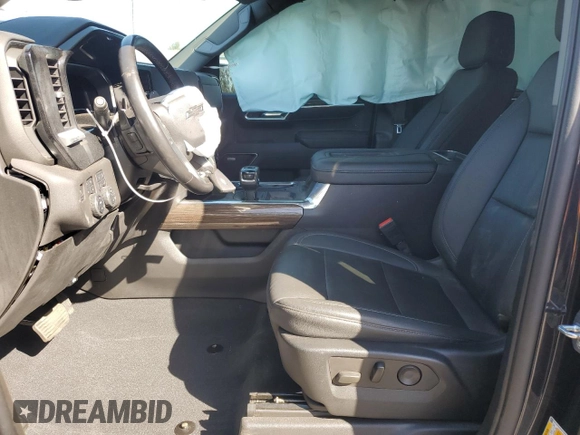 2022 Chevrolet Silverado 1500 RST with VIN 1GCUDEED2NZ519505, listed as a Copart auction lot 47746615 with 20,756 mi miles and Salvage Title. Bid and sale history available at DreamBid. Image 7.