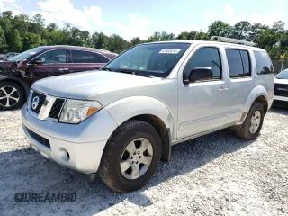 2005 Nissan Pathfinder LE with VIN 5N1AR18U15C786965, listed as a Copart auction lot 61383615 with 243,684 mi miles and Salvage title. Bid and sale history available at DreamBid. Image 1.