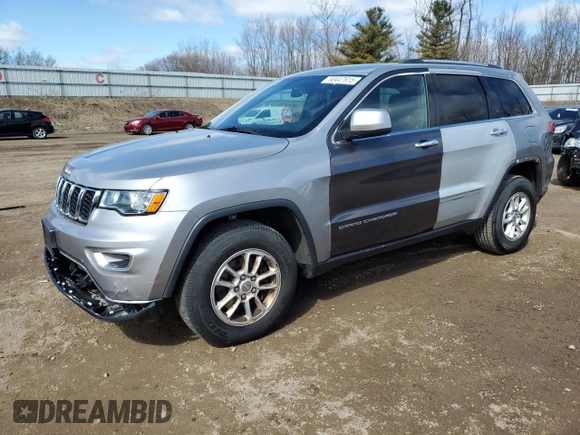 2018 Jeep Grand Cherokee Upland with VIN 1C4RJFAG4JC147053, listed as a Copart auction lot 50447915 with 165,900 mi miles and Clean title. Bid and sale history available at DreamBid. Image 1.