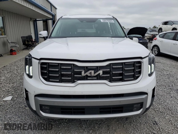2023 Kia Telluride SX Prestige X-Line z VIN 5XYP5DGC4PG364580, wystawiony jako Copart lot #58479865 z przebiegiem 21 436 mil mil oraz Szkoda całkowita • Salvage title. Historia ofert i sprzedaży dostępna na DreamBid. Obrazek 5.