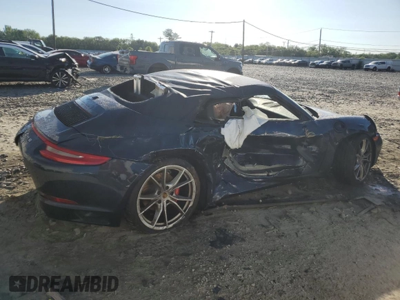 2018 Porsche 911 Carrera S with VIN WP0CB2A98JS147463, listed as a Copart auction lot 57485085 with Not provided miles and Salvage title. Bid and sale history available at DreamBid. Image 3.