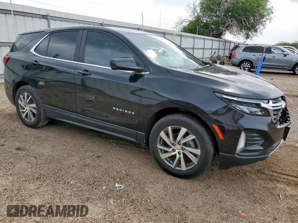 2022 Chevrolet Equinox LT z VIN 3GNAXKEV3NL256120, wystawiony jako Copart lot #58718415 z przebiegiem 14 037 mil mil oraz Szkoda całkowita • Salvage title. Historia ofert i sprzedaży dostępna na DreamBid. Obrazek 4.